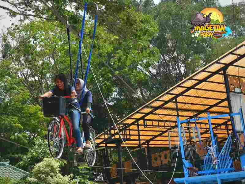 Sepeda Gantung Di Magetan Park