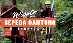 Sepeda Gantung di Indonesia