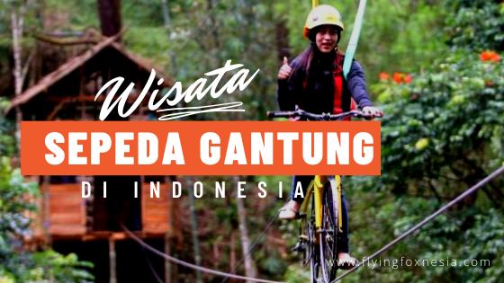 Sepeda Gantung di Indonesia