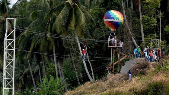 Sepeda Gantung di Tungkal Selatan