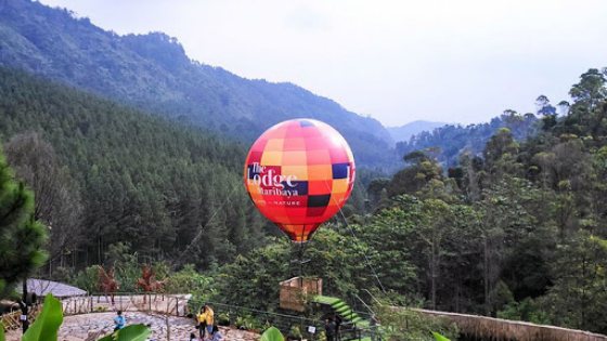 Balon Udara Spot Selfie The Lodge Maribaya