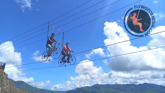 Pembuatan Sepeda Gantung dan Flyingfox