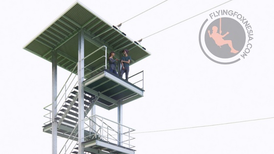 Konstruksi Tower Flyingfox