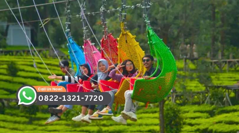 keranjang gantung wahana viral